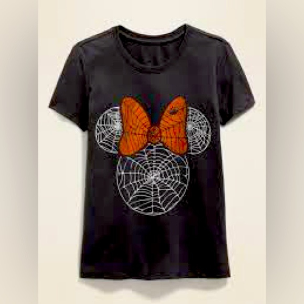 3/$15 or 4/$19 Halloween Glow In The Dark Minnie Mouse Disney Shirt Sz Small 6/7